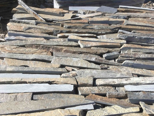 Горбушка златолит мультиколор для облицовки купить в Удмуртской Республике