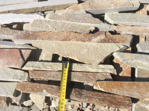 Горбушка златолит золотистый для облицовки купить в Удмуртской Республике