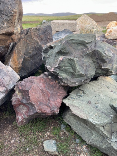 Камни для ландшафтного дизайна зелёные 10-60 килограмм купить в Удмуртской Республике