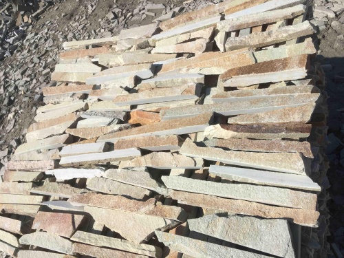 Горбушка златолит золотистый для облицовки купить в Удмуртской Республике